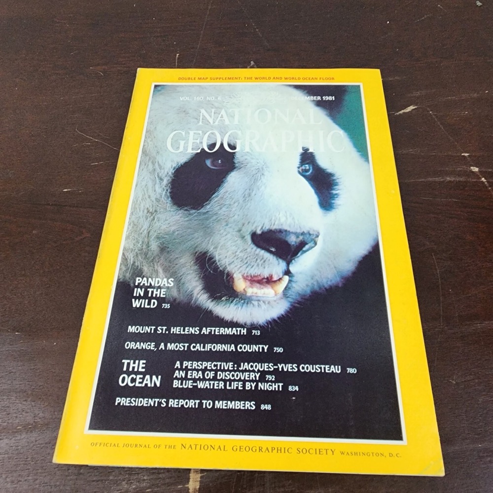 National Geographic Magazine December 1981 No Insert
